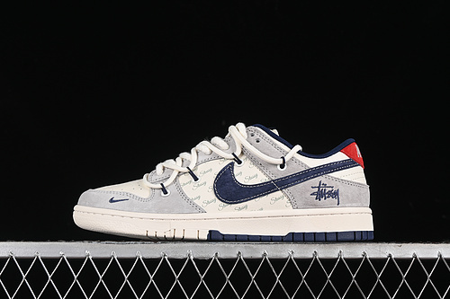 【380】[SJ2068-308]-[SB DUNK LOW WHITE/GREY/BLUE/RED]-[WOMAN:36-39]-[MAN:40-45]