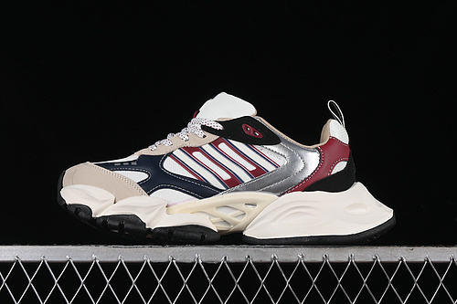 【280】[IH0432]-[VENTO XLG RUNNER WHITE/GREY/BLACK/RED/SILVER]-[WOMAN:35.5-39]-[MAN:40-45]