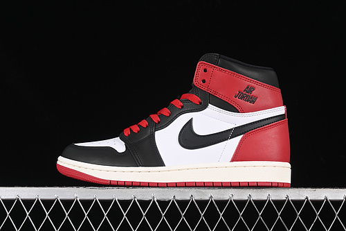 【630】[DZ5485-106]-[AIR JORDAN 1 HIGH OG BLACK/BLACK/VARSITY RED/WHITE]-[MAN:40.5-47.5]