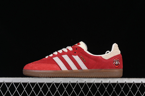 【300】[IG8905]-[SAMBA OG TAL BETTER SCARLET/OFF WHITE/SAND STRATA]-[WOMAN:36-39]-[MAN:40-46]