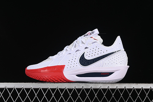 【300】[DV2913-103]-[AIR ZOOM GT CUT 3 WHITE/OBSIDIAN/SPORT RED]-[WOMAN:36-39]-[MAN:40-46]