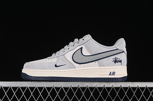 【340】[XZ3318-028]-[AIR FORCE 1 07 LOW WHITE/GRE/BLUE]-[WOMAN:36-39]-[MAN:40-45]