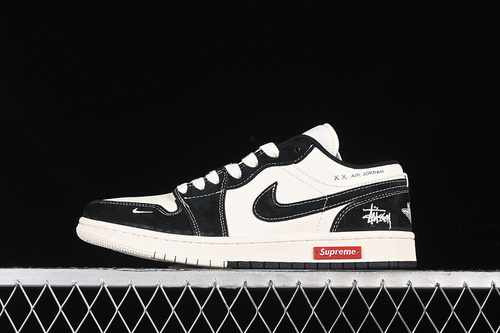 【360】[SJ9950-033]-[AIR JORDAN 1 LOW BLACK/WHITE/RED]-[WOMAN:36-39]-[MAN:40-45]