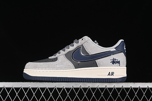 【340】[SJ6698-005]-[AIR FORCE 1 07 LOW GREY/BLUE]-[WOMAN:36-39]-[MAN:40-45]