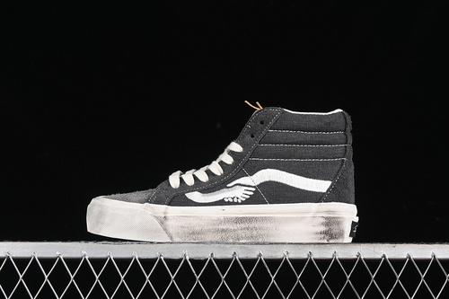 【250】[VN000CR0RVN]-[NOTRE X VANS PREMIUM SK8-HI 38 RAVEN]-[WOMAN:35-39]-[MAN:40-44]