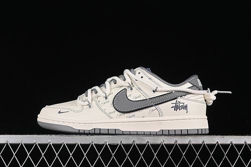 【380】[SJ2068-310]-[SB DUNK LOW WHITE/GREY]-[WOMAN:36-39]-[MAN:40-45]