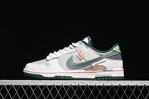 【380】[DD1391-101]-[DUNK LOW SB RETRO VARSITY GREEN GREY/GREEN/BLACK]-[WOMAN:35.5-39]-[MAN:40-46]