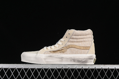 【250】[VN000CR0BWQ]-[NOTRE X VANS PREMIUM SK8-HI 38 BONE/WHITE]-[WOMAN:35-39]-[MAN:40-44]