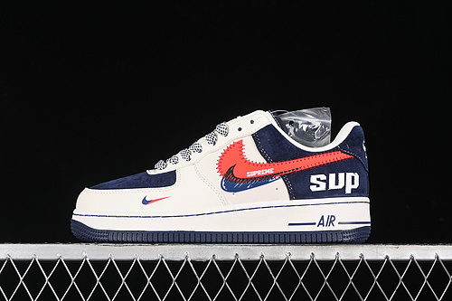【340】[DM1688-801]-[AIR FORCE 1 07 LOW SUPREME WHITE/RED/BLUE]-[WOMAN:36-39]-[MAN:40-45]