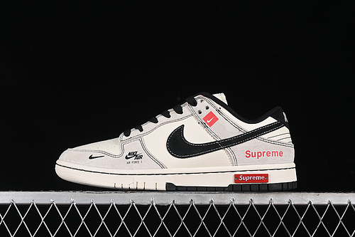 【360】[MM1089-019]-[DUNK LOW SB SUPREME WHITE/GREY/BLACK]-[WOMAN:36-39]-[MAN:40-45]