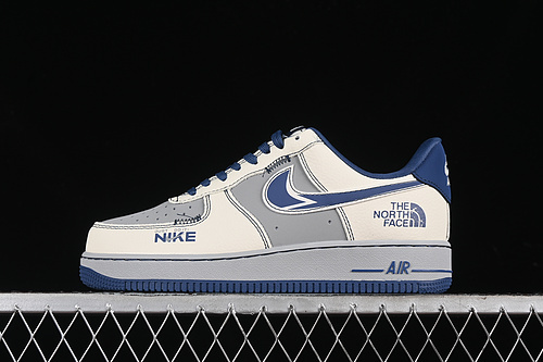 【340】[KK1988-016]-[AIR FORCE 1 07 LOW BLUE/WHITE/GREY]-[WOMAN:36-39]-[MAN:40-45]