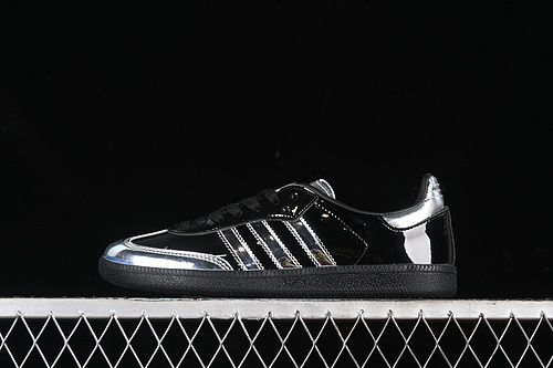 【250】[IH3364]-[ATMOS X SAMBA CORE BLACK/METALLIC SILVER/CORE BLACK]-[WOMAN:36-39]-[MAN:40-45]