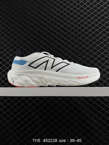 240 New Balance NB Fresh Foam Evoz v24 comfortable and durable low top running shoes, pure original 