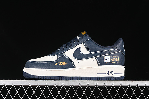 【340】[KK1988-014]-[AIR FORCE 1 07 LOW CDG WHITE/DEEP BLUE]-[WOMAN:36-39]-[MAN:40-45]