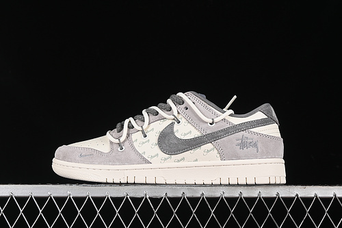 【380】[SJ2068-307]-[SB DUNK LOW WHITE/GREY]-[WOMAN:36-39]-[MAN:40-45]