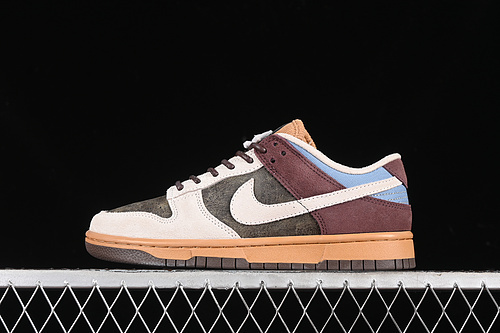 【280】[HQ3459-212]-[DUNK LOW SB LOVE &amp; PEACE GREY/BLUE/BROWN]-[WOMAN:35.5-39]-[MAN:40-47.5]