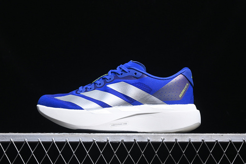 【270】[JR3417]-[ADIZERO EVO SL WHITE/BLUE/SILVER]-[WOMAN:36-39]-[MAN:40-45]