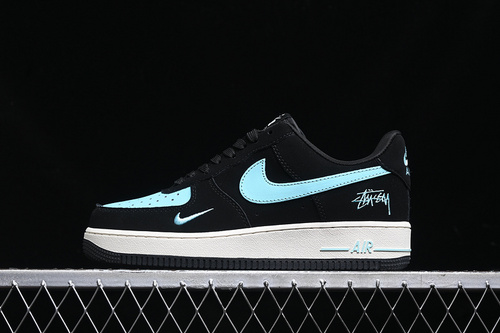 【340】[KK1988-030]-[AIR FORCE 1 07 LOW BLUE/BLACK]-[WOMAN:36-39]-[MAN:40-45]