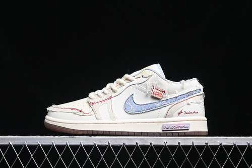 【380】[FZ5046-041]-[AIR JORDAN 1 LOW PHANTOM/COCONUT MILK/AMBER BROWN/LIGHT ARMORY BLUE]-[36-45]