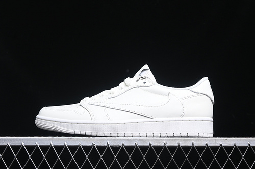【460】[TD1228-111]-[TRAVIS SCOTT X AIR JORDAN 1 RETRO LOW OG SP WHITE/WHITE]-[MAN:40-47.5]