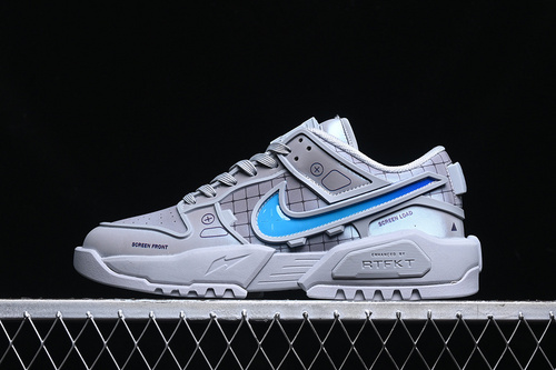 【500】[HF0438-001]-[RTFKT STUDIOS DUNK GENESIS LOW OG GHOST WOLF GREY/PHOTO BLUE]-[UNISEX:36-47.5]