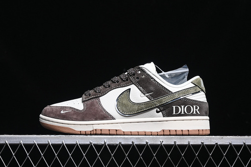【360】[XS1086-007]-[SB DUNK LOW WHITE/GREEN/KHAKI]-[WOMAN:36-39]-[MAN:40-45]