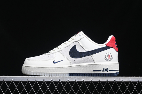 【340】[CH6336-512]-[AIR FORCE 1 07 LOW RED/BLUE/OFF WHITE]-[WOMAN:36-39]-[MAN:40-45]