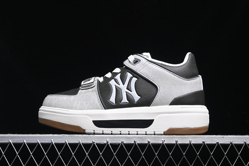 【260】[3ASXCHL4N50GRS]-[NY MLB CHUNKY LINER MID DENIM MONOGRAM GREY/BLACK/WHITE]-[UNISEX:35-45]