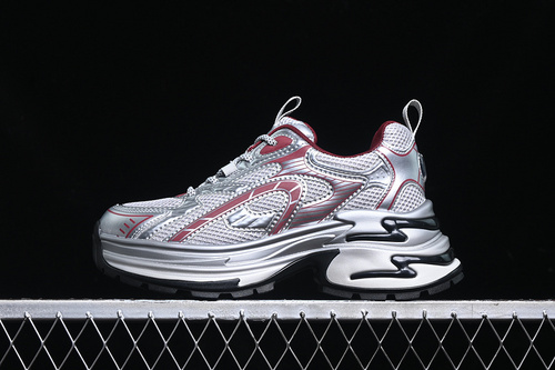 【280】[G24X8633B]-[GG-CC SILVER/GREY/BLACK/RED]-[WOMAN:35-40]
