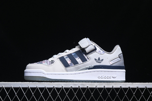 【280】[IG2999]-[FORUM 84 LOW WHITE/GREY/BLUE]-[WOMAN:36-39]-[MAN:40-45]
