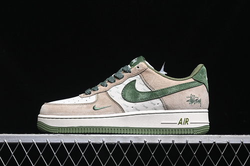 【340】[XZ6188-666]-[AIR FORCE 1 07 LOW WHITE/GREEN/GREY]-[WOMAN:36-39]-[MAN:40-45]