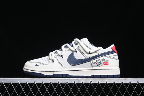 【380】[YX5066-201]-[SB DUNK LOW WHITE/GREY/BLUE/RED]-[WOMAN:36-39]-[MAN:40-45]