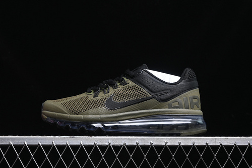【320】[FZ3156-222]-[AIR MAX 2013 MEDIUM OLIVE/METALLIC SILVER/BLACK]-[WOMAN:35.5-39]-[MAN:40-46]