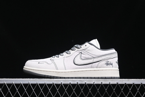 【380】[DM9188-005]-[AIR JORDAN 1 LOW GREY/WHITE]-[WOMAN:36-39]-[MAN:40-45]