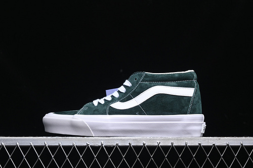 【240】[VN000CQQPRM]-[PREMIUM SK8-MID 83 PIG SUEDE SCARAB]-[WOMAN:35-39]-[MAN:40-44]