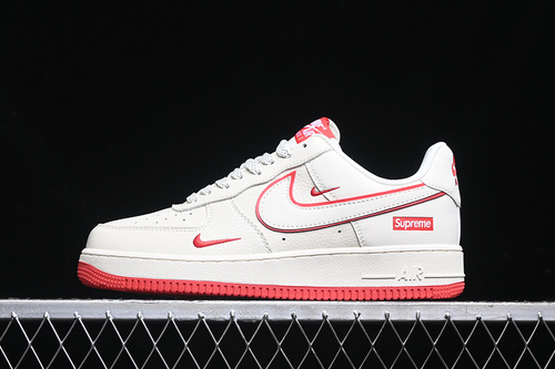 【340】[DF0188-011]-[AIR FORCE 1 07 LOW SUPREME WHITE/RED]-[WOMAN:36-39]-[MAN:40-45]