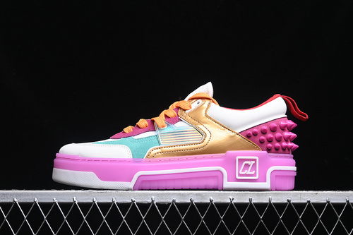 【480】[CL FUNNYTO FLAT WHITE/PURPLE/BLUE/GOLD]-[WOMAN:36-39]-[MAN:40-47]