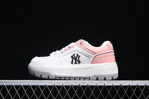 【250】[3ASXCWN4N50PKM]-[NY MLB CHUNKY LINER WIDE LUX WHITE/BLACK/PINK]-[WOMAN:35-39]-[MAN:40-44]