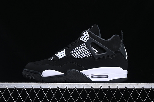 【300】[FQ8138-001]-[AIR JORDAN 4 RETRO WHITE THUNDER BLACK/WHITE/BLACK]-[MAN:40-48]