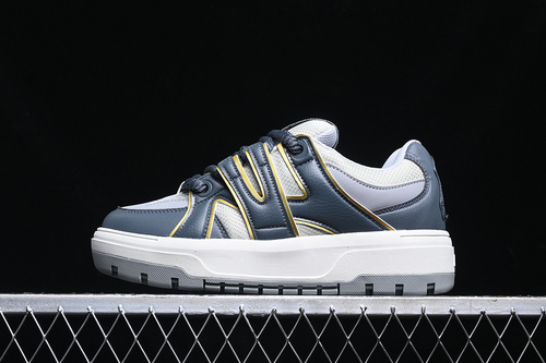 【250】[3ASXCLB4N50GRS]-[NY MLB CHUNKY LINER WIDE INNING WHITE/GREY/GOLD]-[WOMAN:35-39]-[MAN:40-44]