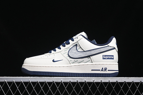 【340】[XZ6188-989]-[AIR FORCE 1 07 LOW SUPREME BLUE/OFF WHITE]-[WOMAN:36-39]-[MAN:40-45]