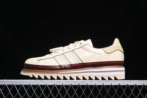 【460】[JQ6117]-[CLOT SUPERSTAR CRYSTAL SAND/HAZY BEIGE/CLOUD WHITE]-[WOMAN:36-39]-[MAN:40-46]