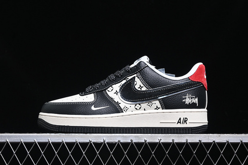 【340】[XZ6188-339]-[AIR FORCE 1 07 LOW WHITE/BLACK/RED]-[WOMAN:36-39]-[MAN:40-45]