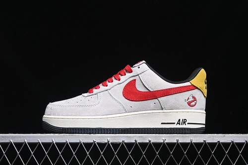 【340】[KK1988-020]-[AIR FORCE 1 07 LOW GREY/RED/YELLOW]-[WOMAN:36-39]-[MAN:40-45]