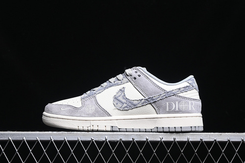 【380】[DM6868-006]-[SB DUNK LOW WHITE/GREY]-[WOMAN:36-39]-[MAN:40-45]