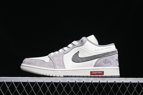 【360】[SJ9950-031]-[AIR JORDAN 1 LOW RED/WHITE/GREY]-[WOMAN:36-39]-[MAN:40-45]