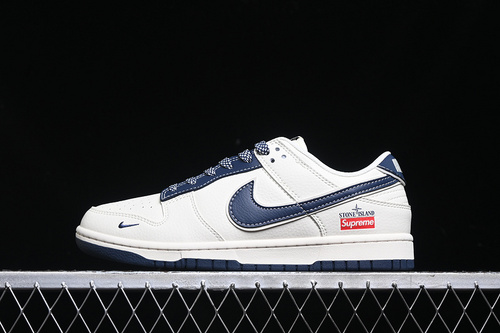 【360】[BB9866-007]-[SB DUNK LOW SUPREME OFF WHITE/BLUE]-[WOMAN:36-39]-[MAN:40-45]