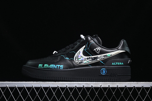 【340】[DV3464-011]-[AMBUSH AIR FORCE 1 07 LOW PUNK FUTURE BLACK/WHITE/BLUE]-[UNISEX:36-47.5]