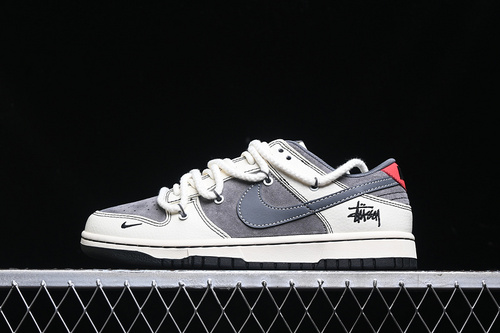 【360】[YX5066-207]-[SB DUNK LOW WHITE/GREY/RED]-[WOMAN:36-39]-[MAN:40-45]