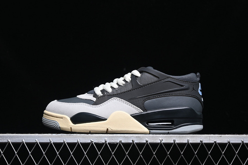 【320】[FQ7939-002]-[AIR JORDAN 4 REMASTERED IRON GREY/OFF NOIR/DARK SMOKE GREY/CHAMBRAY]-[40-47.5]